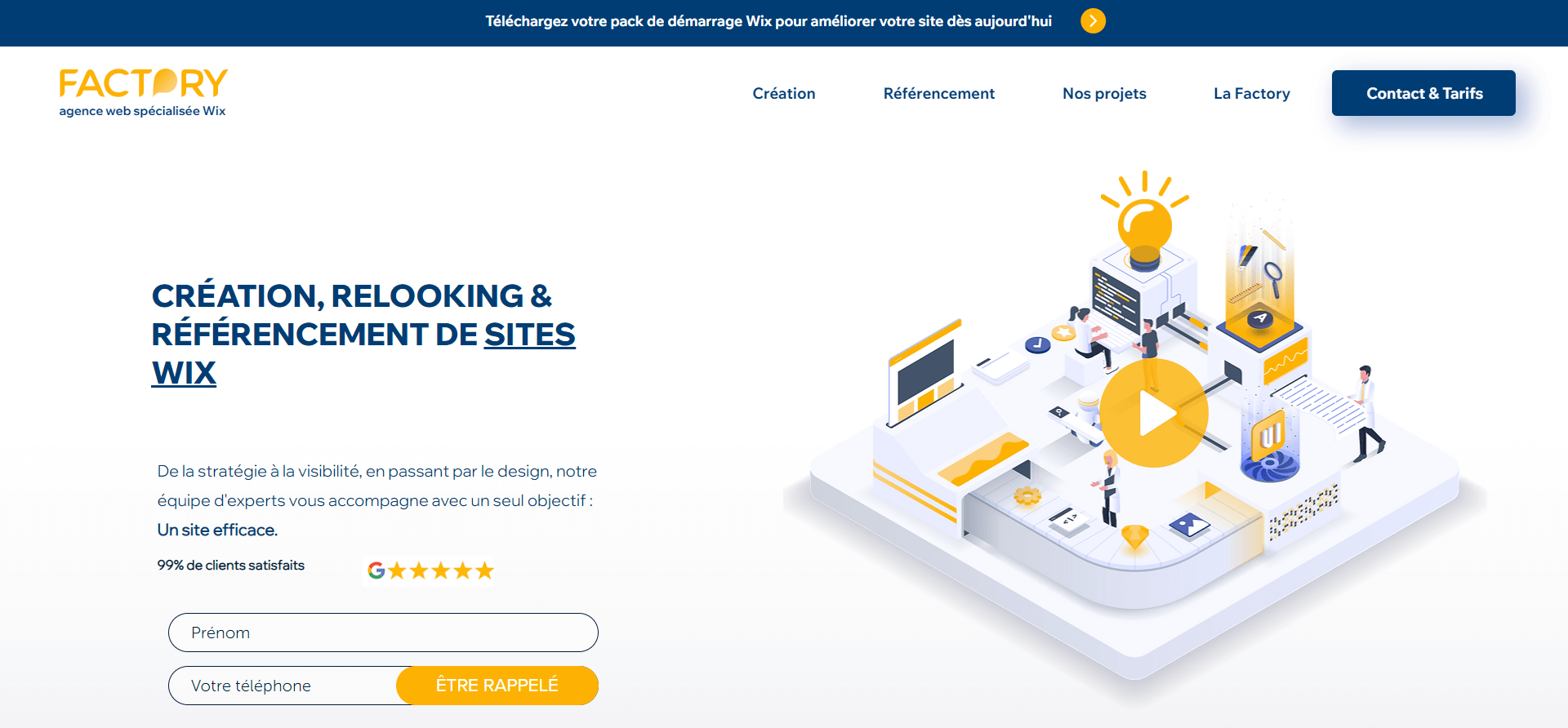 découvrez notre agence de référencement spécialisée wix, qui booste la visibilité de votre site web. profitez d'un accompagnement sur mesure pour optimiser votre seo et attirer plus de visiteurs qualifiés. contactez-nous dès aujourd'hui pour une stratégie digitale efficace!