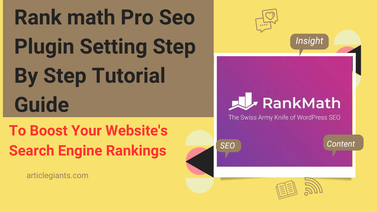 découvrez rank math seo, un plugin puissant et facile à utiliser pour optimiser le référencement de votre site wordpress. améliorez votre visibilité en ligne avec des fonctionnalités avancées, des analyses détaillées et des suggestions en temps réel pour booster votre trafic organique.